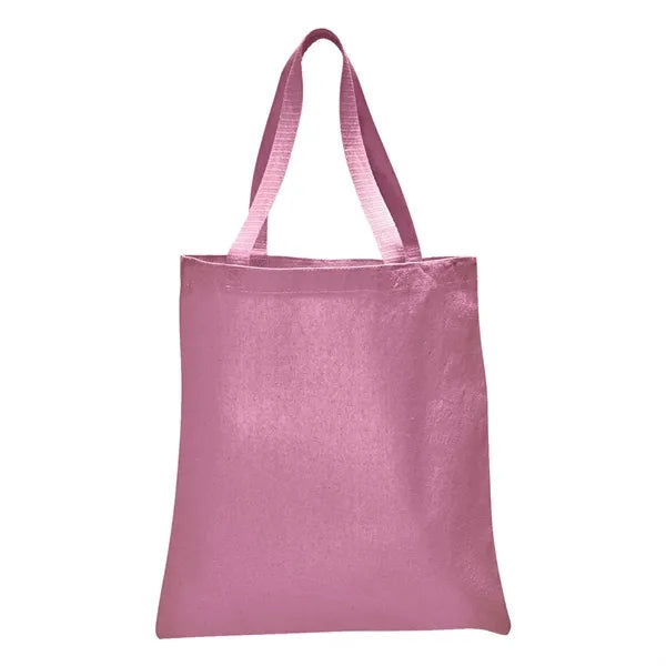 Value 6 oz Cotton Canvas Tote Bag - 15"W x16"H x 3"D x