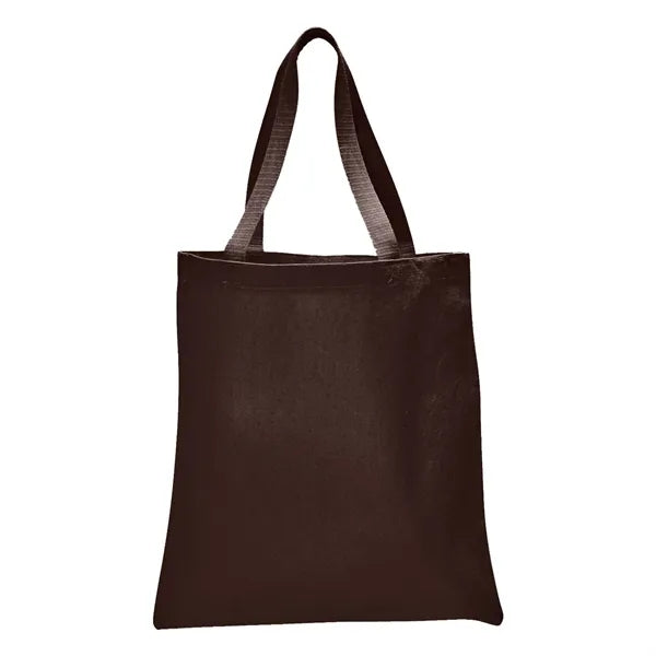 Value 6 oz Cotton Canvas Tote Bag - 15"W x16"H x 3"D x