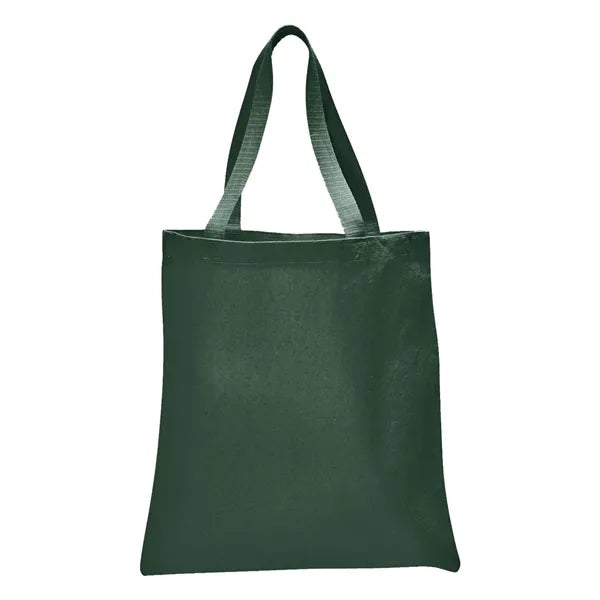 Value 6 oz Cotton Canvas Tote Bag - 15"W x16"H x 3"D x
