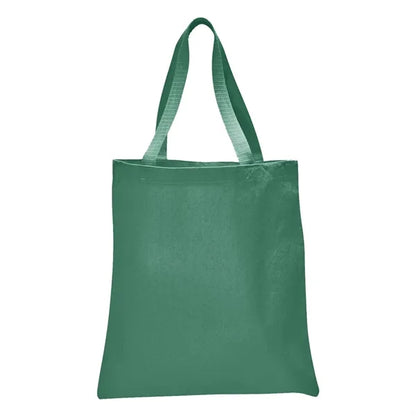 Value 6 oz Cotton Canvas Tote Bag - 15"W x16"H x 3"D x