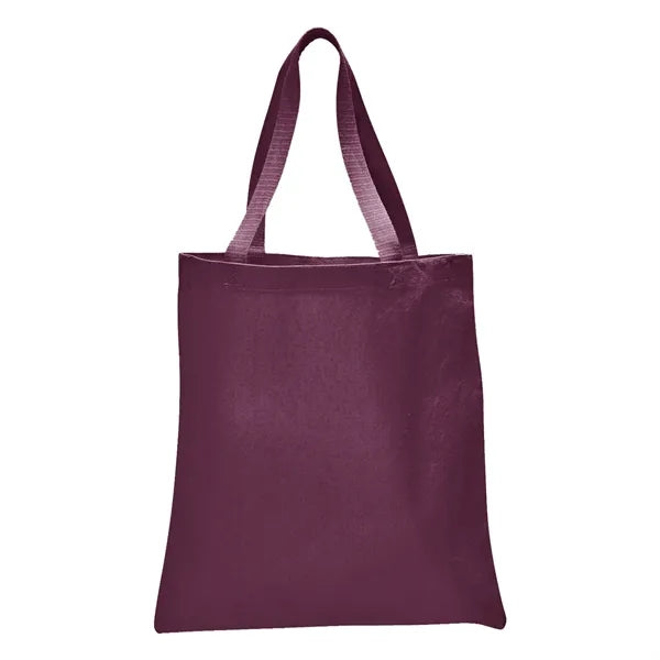 Value 6 oz Cotton Canvas Tote Bag - 15"W x16"H x 3"D x