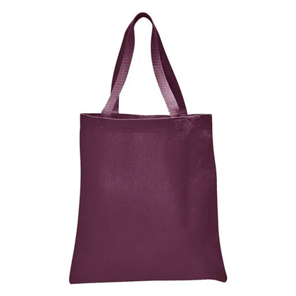 Value 6 oz Cotton Canvas Tote Bag - 15"W x16"H x 3"D x