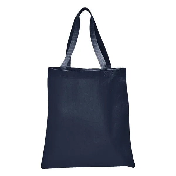 Value 6 oz Cotton Canvas Tote Bag - 15"W x16"H x 3"D x