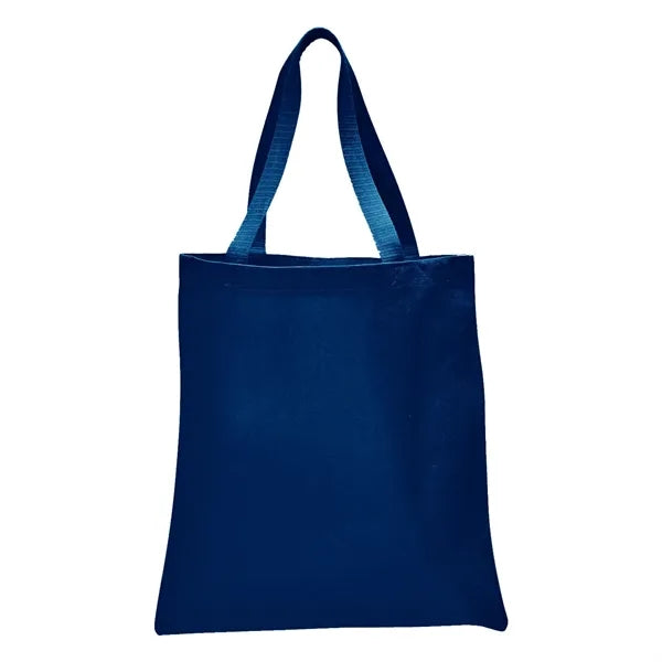Value 6 oz Cotton Canvas Tote Bag - 15"W x16"H x 3"D x