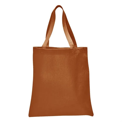 Value 6 oz Cotton Canvas Tote Bag - 15"W x16"H x 3"D x