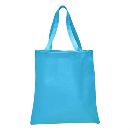Value 6 oz Cotton Canvas Tote Bag - 15"W x16"H x 3"D x
