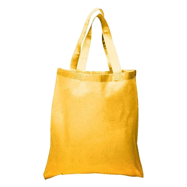 Value 6 oz Cotton Canvas Tote Bag - 15"W x 16"H x 21"Handle