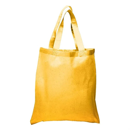 Value 6 oz Cotton Canvas Tote Bag - 15"W x 16"H x 21"Handle