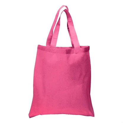Value 6 oz Cotton Canvas Tote Bag - 15"W x 16"H x 21"Handle