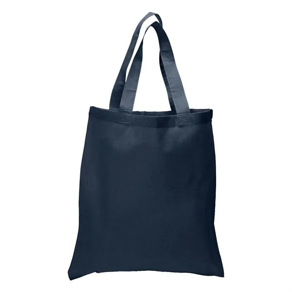 Value 6 oz Cotton Canvas Tote Bag - 15"W x 16"H x 21"Handle