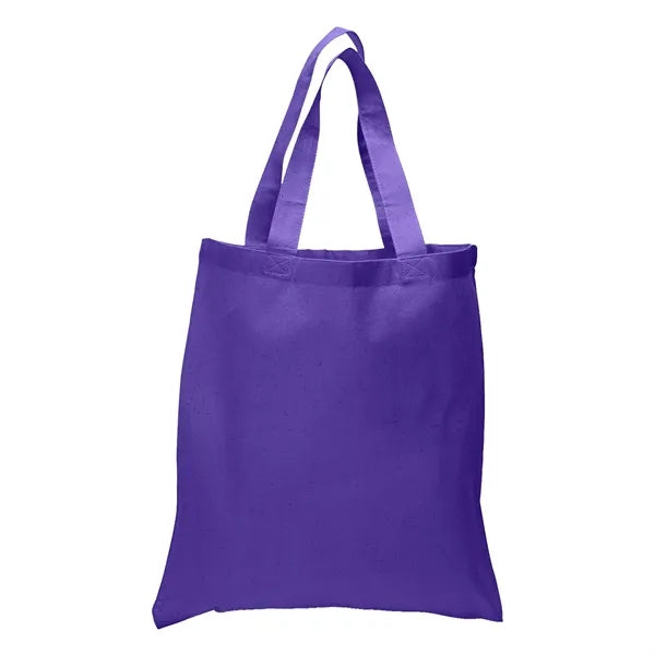 Value 6 oz Cotton Canvas Tote Bag - 15"W x 16"H x 21"Handle