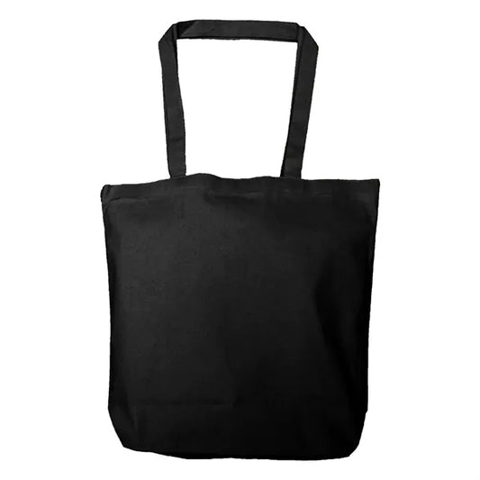 7 oz Cotton Canvas Tote Bag - 15"x16" w/ - 3"G- 22"Handle
