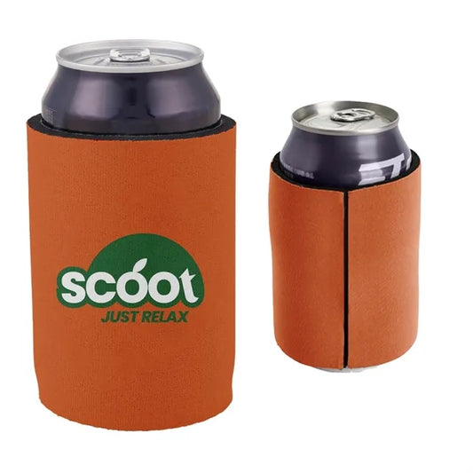 12 Oz Slap Wrap Can Kooler w/ Custom Logo - 3mm Neoprene