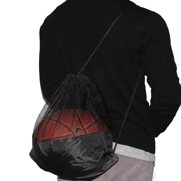 Mesh Drawstring Sports Ball Bag