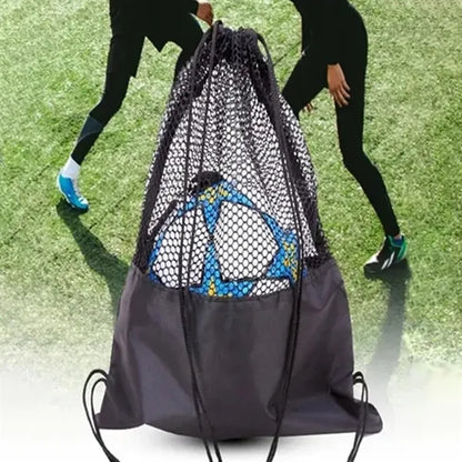Mesh Drawstring Sports Ball Bag