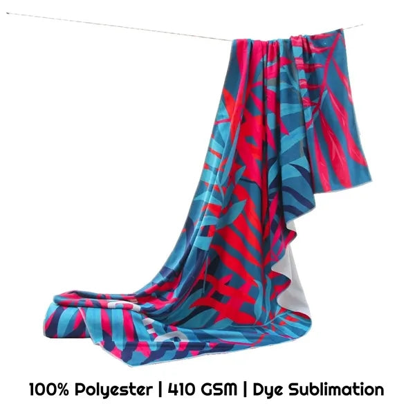 Full-Polyester Dye Sublimated Microfiber Towel