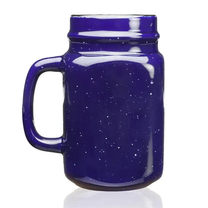 16 oz. Savannah Ceramic Personalized Mason Jar