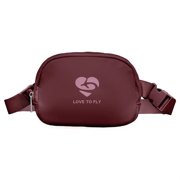 290D Nylon Twill Minimalist Belt Bag 1L