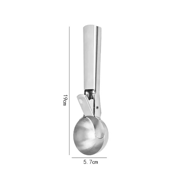 Durable Stainless Steel Ice Cream Scoop