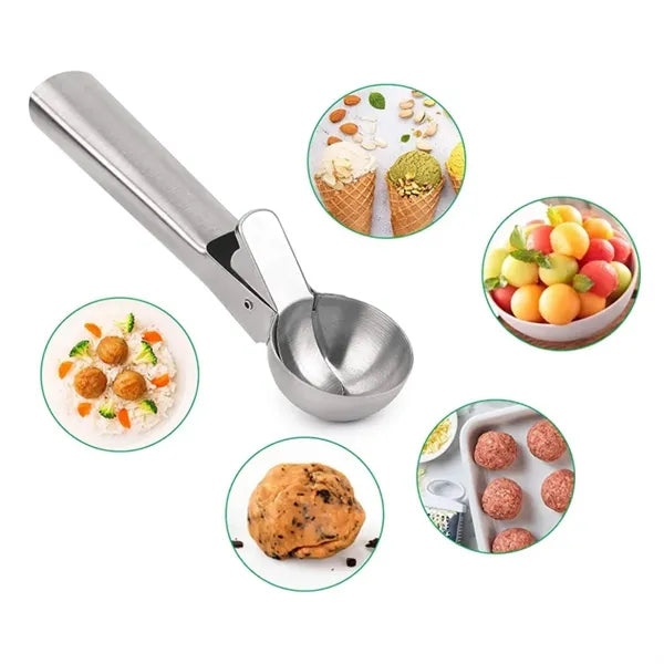 Durable Stainless Steel Ice Cream Scoop