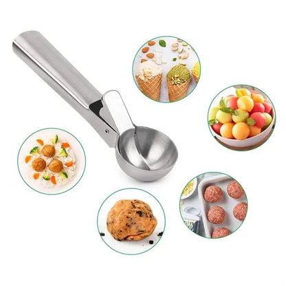 Durable Stainless Steel Ice Cream Scoop