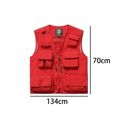 Multi-Pocket Outdoor Utility Vest