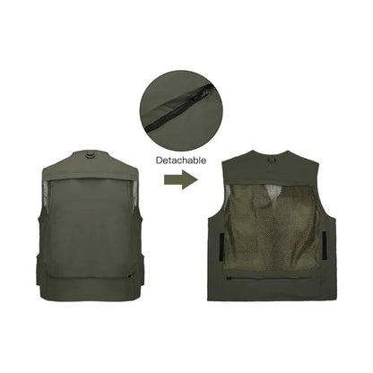 Multi-Pocket Outdoor Utility Vest