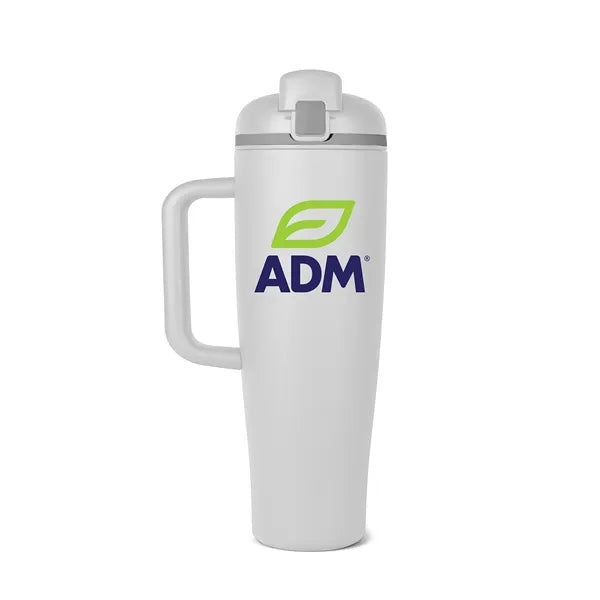 MaxHydrate 40oz. Pop Straw Bottle