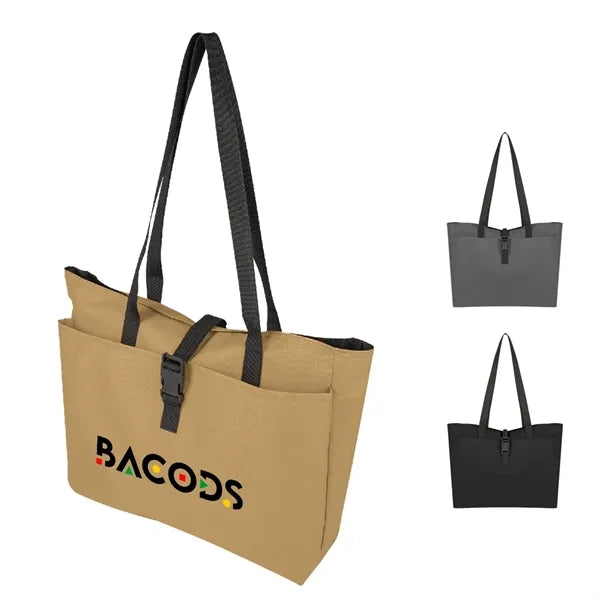 Bianca Buckle Tote Bag
