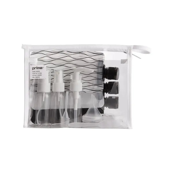 In Transit Travel Bottle Set And Bag