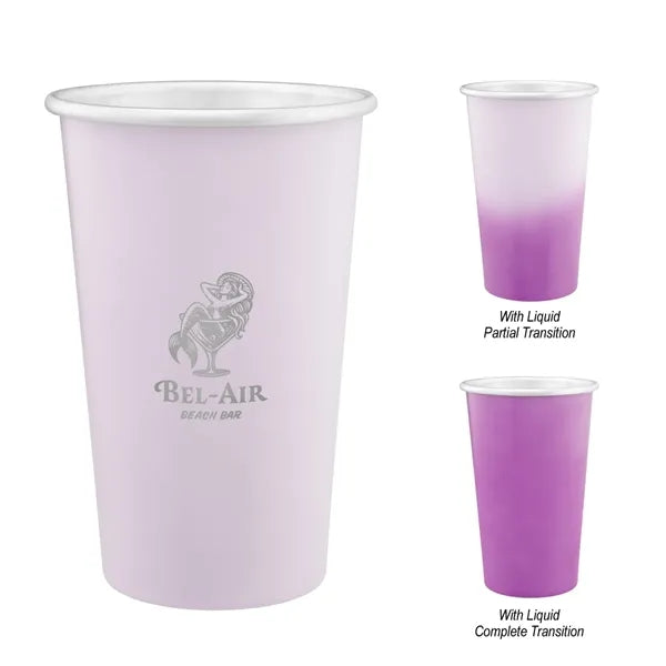 15 Oz. Color Changing Recycled Aluminum Cup