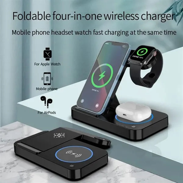 Foldable Wireless Charging Station  3 in 1