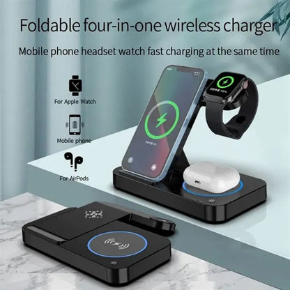 Foldable Wireless Charging Station  3 in 1