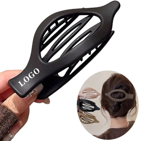 Frosted Large Non-Slip Duckbill Hair Clip