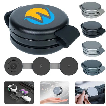 3-in-1 Foldable Magnetic Multi-Device Fast Wireless Charger