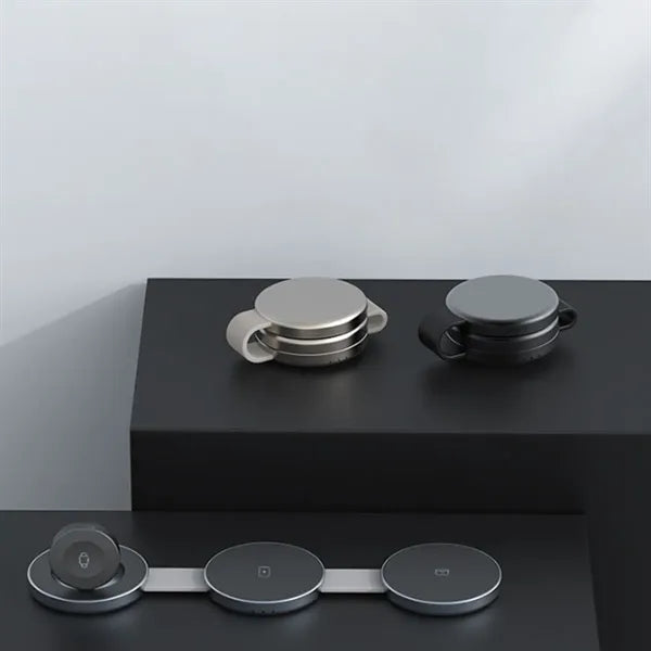 3-in-1 Foldable Magnetic Multi-Device Fast Wireless Charger