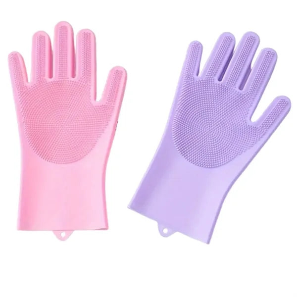 Durable Sanitary Scrub Gloves Fast Oil Removal and Quick Dry