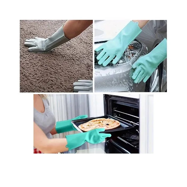 Durable Sanitary Scrub Gloves Fast Oil Removal and Quick Dry