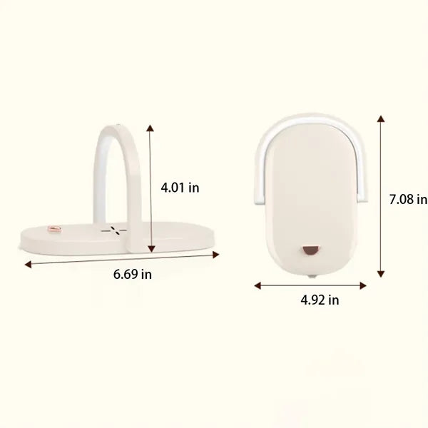 3-in-1 Adjustable Arm Holder LED Desk Lamp Wireless Charger