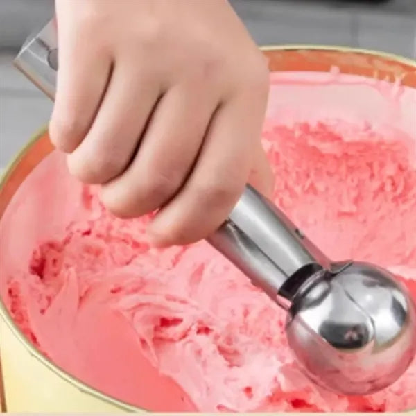 Durable 7 Inch Aluminum Ice Cream Scoop Spade-Anti-Freeze