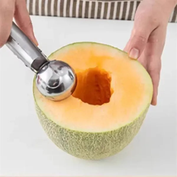 Durable 7 Inch Aluminum Ice Cream Scoop Spade-Anti-Freeze