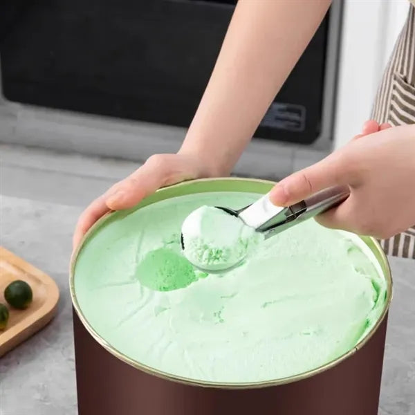 Durable 7 Inch Aluminum Ice Cream Scoop Spade-Anti-Freeze