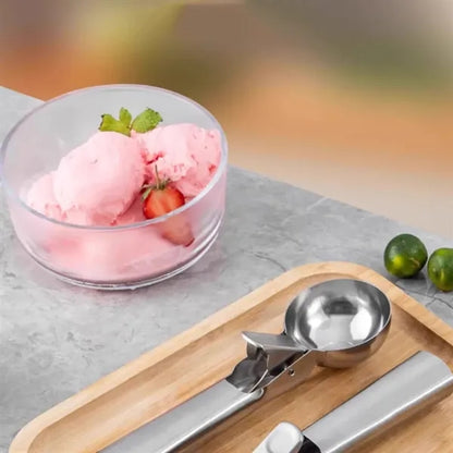 Durable 7 Inch Aluminum Ice Cream Scoop Spade-Anti-Freeze