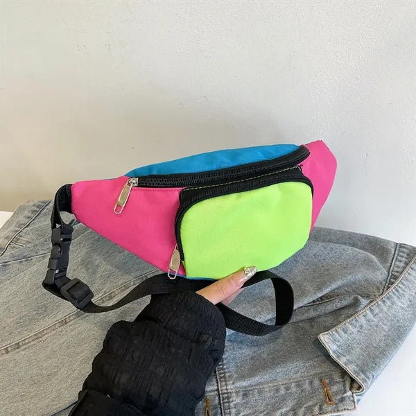 Multifunctional Outdoor Crossbody Oxford Waist Bag Chest Pac
