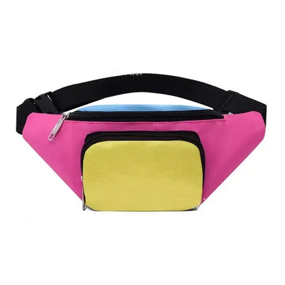 Multifunctional Outdoor Crossbody Oxford Waist Bag Chest Pac