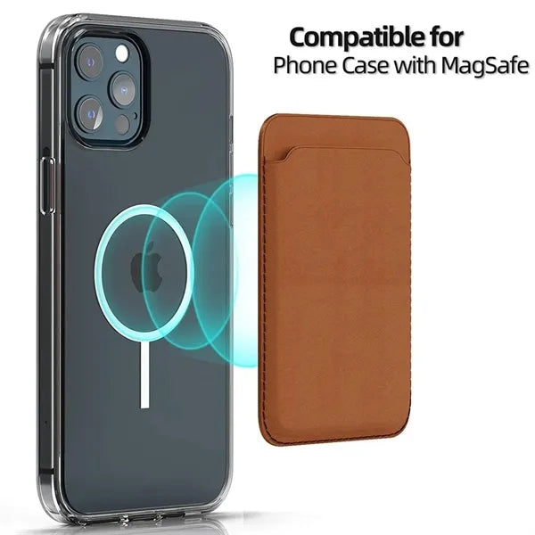 Magnetic Wallet Card Holder-Compatible with iPhone 12/13/1