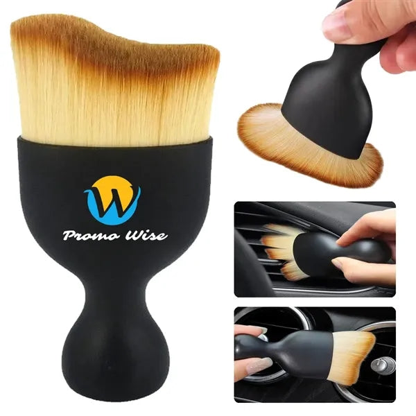Soft Fiber Deep Reach Scratch-Free Car Vent Cleaning Brush
