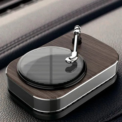 Battery-Free Auto-Rotating Long-Lasting Solar Car Diffuser
