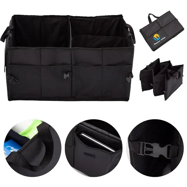 Spacious Multi-Pockets Waterproof Foldable Trunk Organizer