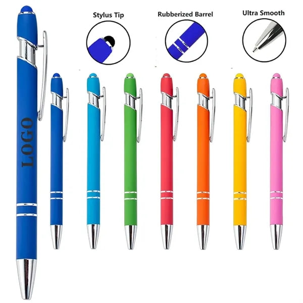 2-in-1 Stylus & Ballpoint Metal Pen